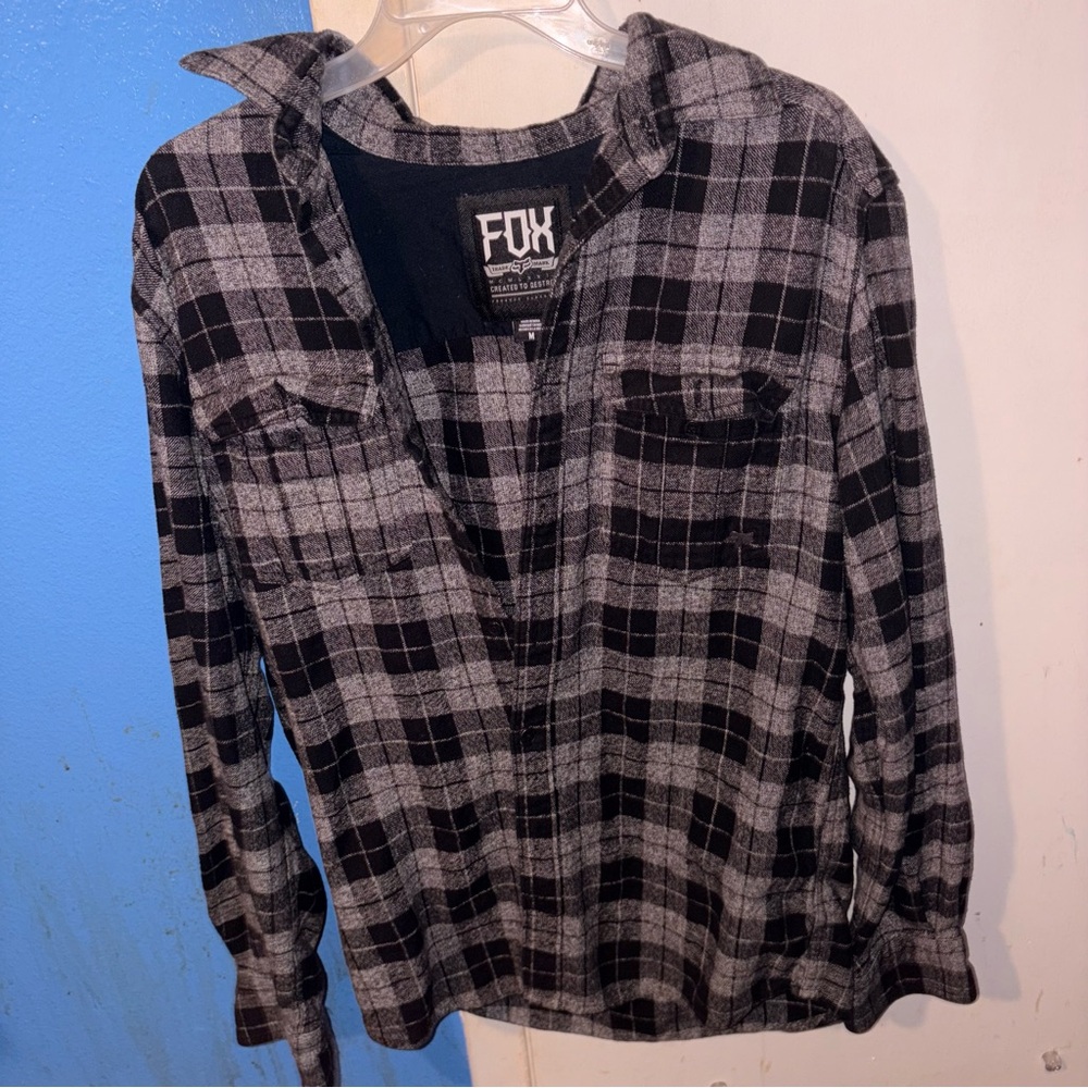 Fox Monochrome Checkered Shirt